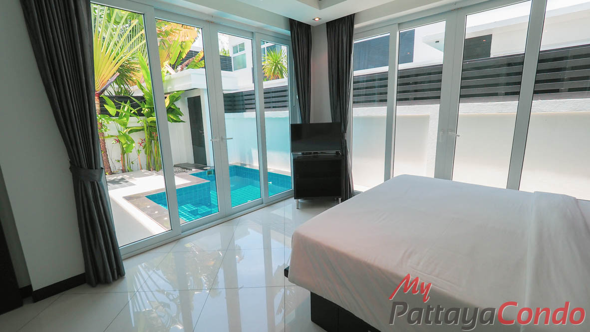 Palm Oasis Pool Villa Pattaya House For Sale - HJPO02-9