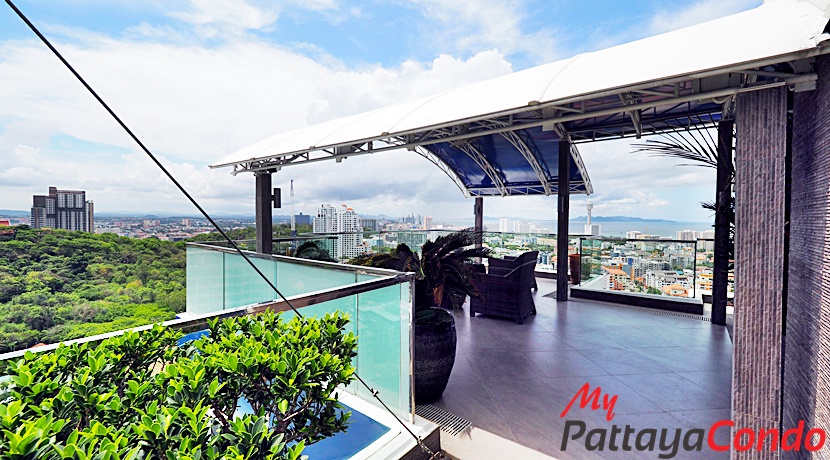 The Cliff Condo Penthouse For Sale Pattaya - CLIFF55