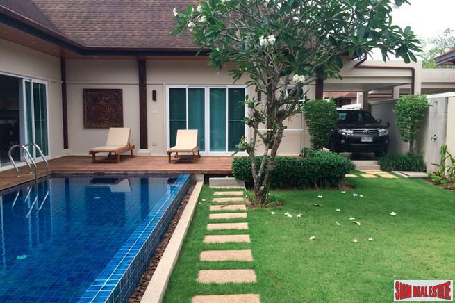 Two Villa Tara | Modern Tropical Four Bedroom Pool Villa for Sale in Layan-15