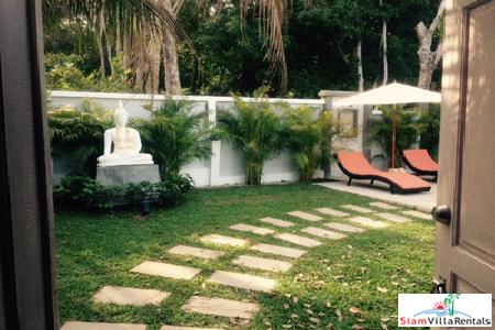Three Bedroom Pool Villa with Lovely Garden and Terrace in Rawai for Rent-3