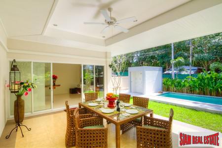 Outdoor Garden Living in this Rawai Pool Villa