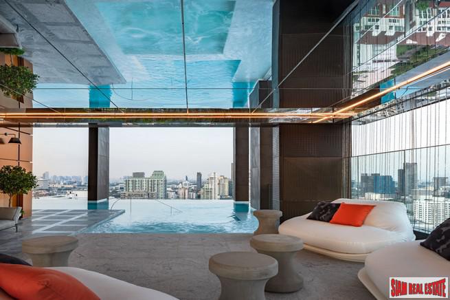 Newly Completed Super Luxury High Rise Condo at Thong Lor by Designer Philippe Starck - 2 Bed Units-12