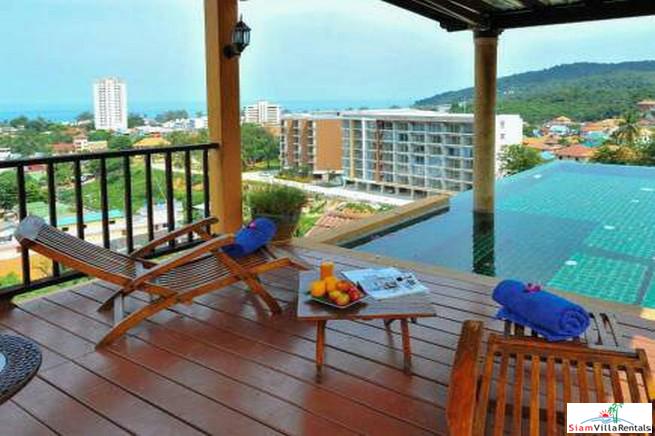 Fantastic Sea Views from this Three Bedroom House Located in the Hills of Karon