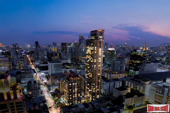 Newly Completed Ultra Luxury High-Rise Condo at Chidlom in the Pathumwan Area - Up to 25% Discount and Rental Guarantee 5% for 2 Years! Studio Units