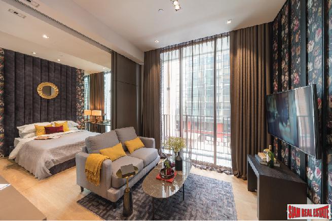 Newly Completed Ultra Luxury High-Rise Condo at Chidlom in the Pathumwan Area - Up to 25% Discount and Rental Guarantee 5% for 2 Years! Studio Units