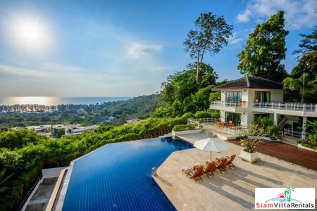 Panoramic Ocean and Lush Mountain Views from this Three Bedroom in Nai Thon-0