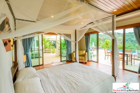 Panoramic Ocean and Lush Mountain Views from this Three Bedroom in Nai Thon-10
