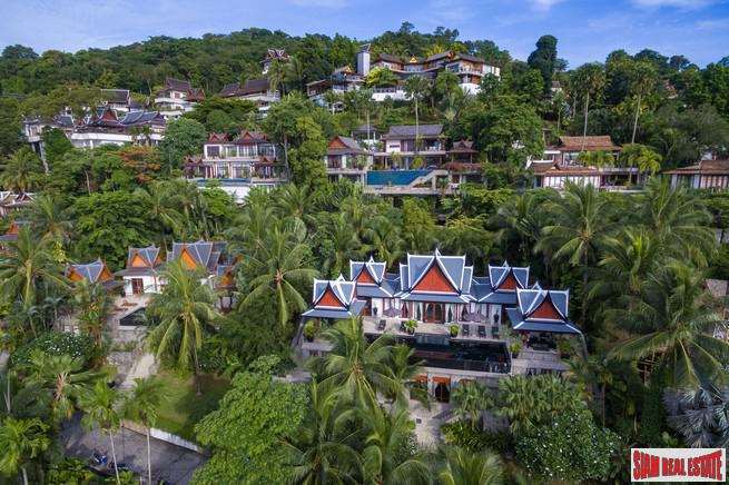 Ayara Surin | Magnificent Thai Style Villa with Sea Views Overlooking Surin and Bang Tao Beaches-1