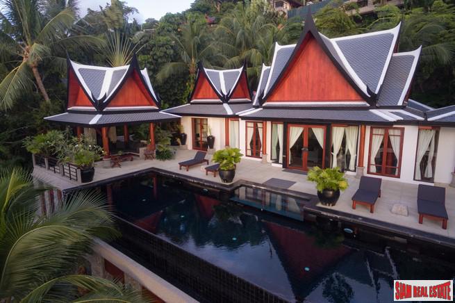 Ayara Surin | Magnificent Thai Style Villa with Sea Views Overlooking Surin and Bang Tao Beaches-3
