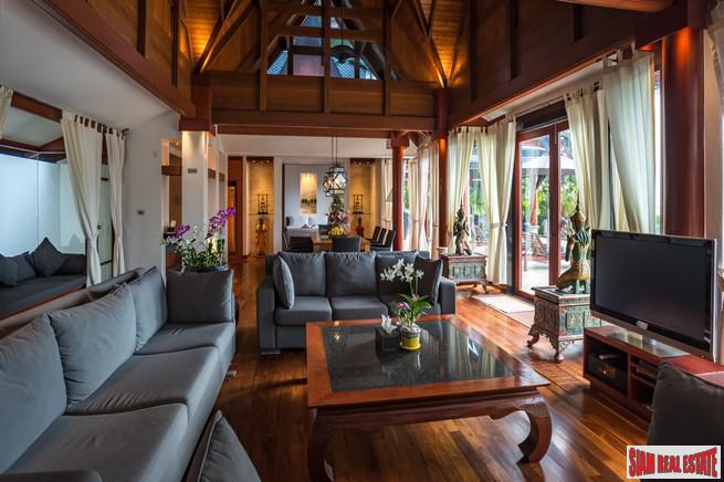 Ayara Surin | Magnificent Thai Style Villa with Sea Views Overlooking Surin and Bang Tao Beaches-6