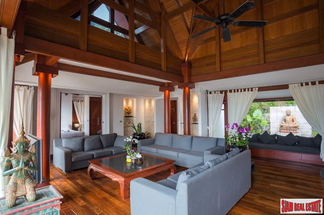 Ayara Surin | Magnificent Thai Style Villa with Sea Views Overlooking Surin and Bang Tao Beaches-7
