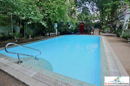 Navin Mansion | Penthouse 3 Bed Duplex at a Boutique Apartment Block of only 8 Units in Tropical Grounds at Yan Nawa - Pets Allowed-16