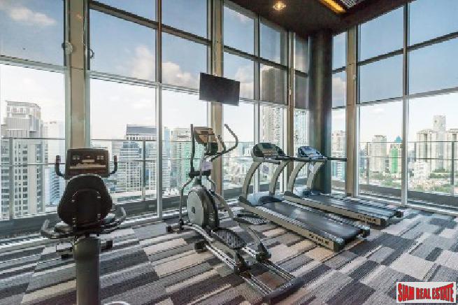 Rhythm Sathorn | Views of the River from the 15th Floor One Bedroom Apartment for Rent-1