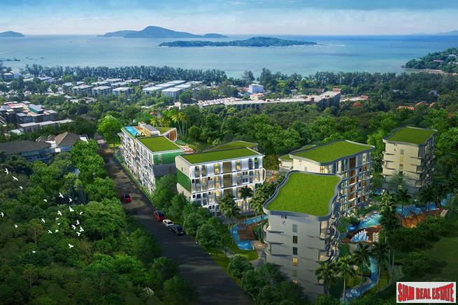 Studios and One Bedroom Condos with Sea Views in New Rawai Development