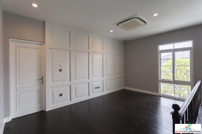 Nantawan Bangna| New Two Storey Four Bedroom House Situated on a Corner Lot in Bangna-11