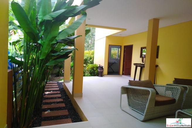 Platinum Residence Rawai | Bright and Cheery Two Storey Four Bedroom House with Pool for Rent