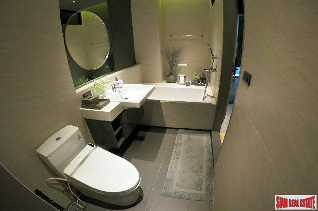 Luxury New Condo Nearing Completion by Japanese and Thai Developers Located between Thong Lor and Ekkamai - One Bed Units - Free Full Furniture or Cash Discount!-26