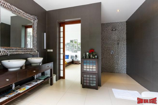 Five Bedroom Amazing Sea View Villa Overlooking Bang Tao Beach-12
