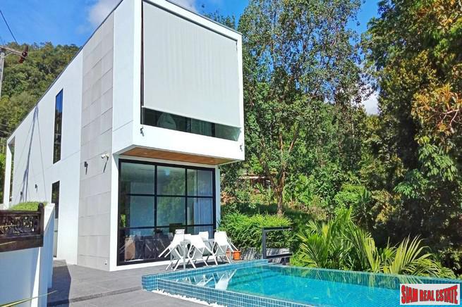 Modern Private Three Storey Pool Villa for Sale in a Lush Rawai Landscape-0