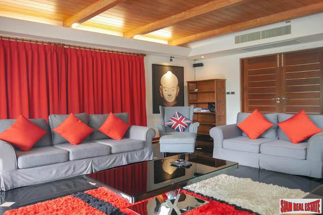 Large and Prestigious Sea View Three Bedroom House for Sale in Rawai-28