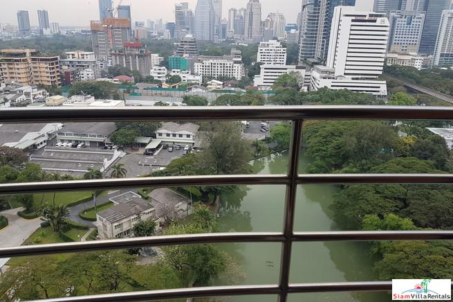 Baan Somthavil | Spacious Two Bedroom with Views of Lumpini Park and Royal Bangkok Sport Club in Ratchadamri-8