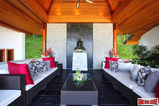 Baan Thai Surin Hill Estate | Amazing Five Bedroom Villa With Andaman Sea Views in an Exclusive Estate-9