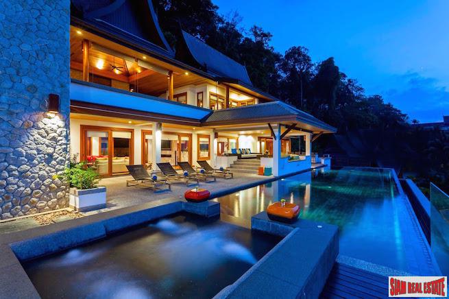 Baan Thai Surin Hill Estate | Amazing Five Bedroom Villa With Andaman Sea Views in an Exclusive Estate-15