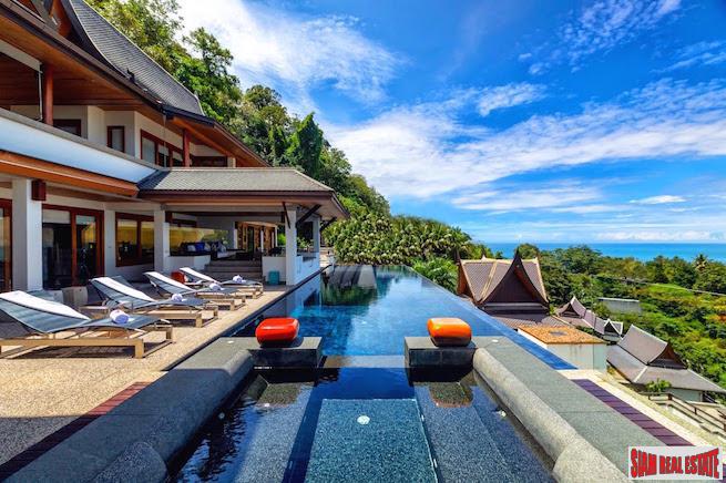 Baan Thai Surin Hill Estate | Amazing Five Bedroom Villa With Andaman Sea Views in an Exclusive Estate-1