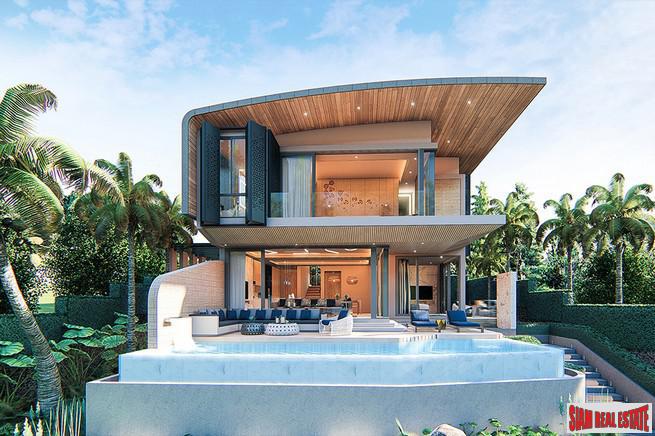 Sea Views and Private Pools from this New Villa Development in Rawai - 3 Bedroom-0