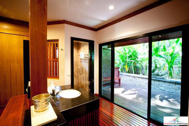 Baan Bua | Magnificent 4 Bedroom Pool Villa For Rent Surrounded by Woods in Nai Harn