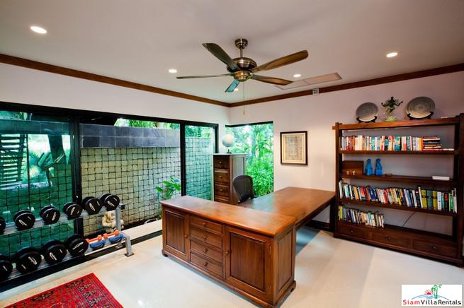Baan Bua | Magnificent 4 Bedroom Pool Villa For Rent Surrounded by Woods in Nai Harn-16
