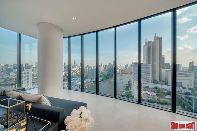 Exclusive Newly Completed Luxury Condo with Spectacular Panoramic Chao Phraya River Views - Three Bedrooms-2