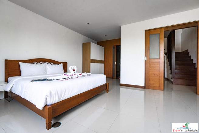 The Royal Bay View Villas | Two Bedroom Family Penthouse Duplex for Rent with Panoramic Patong Bay Sea Views-10