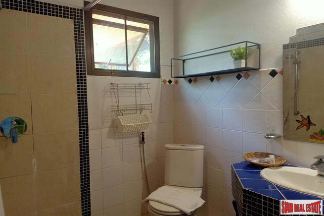 Large Private Four Bedroom House with Pool for Rent on One Rai of Land in Chalong-13