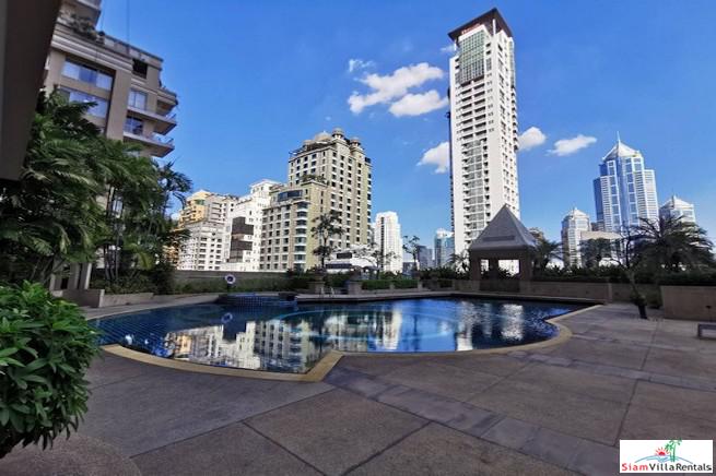 Grand Langsuan | Spacious Two Bedroom Pet Friendly Condo for Rent in Chit Lom