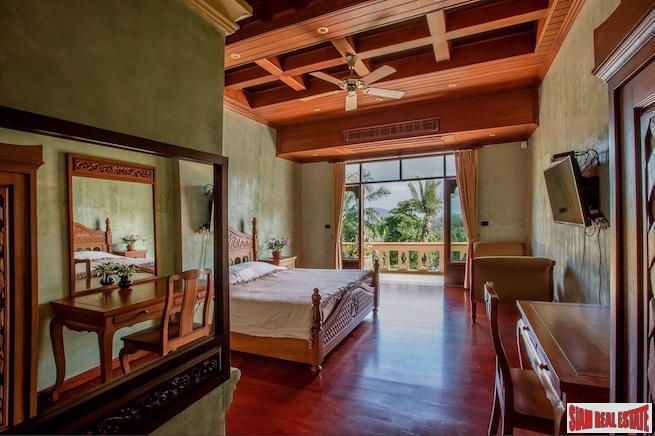 Vichudahills | Luxury Thai-style Sea View Pool Villa for Sale in Layan Beach-21