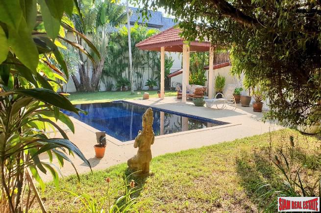 Thai Style Three Bedroom Pool Villa with Large Garden for Sale in Rawai-5