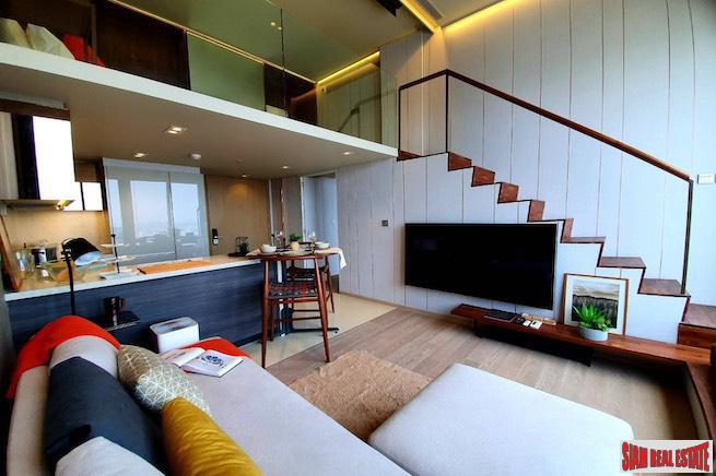 The ESSE Asoke | Contemporary Two Bedroom Loft-Style Duplex for Sale on the 50th Floor