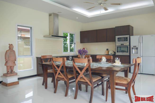 Large Luxury Four Bedroom House with Pool & Maids Quarters Opposite UWCT International School in Thalang-14