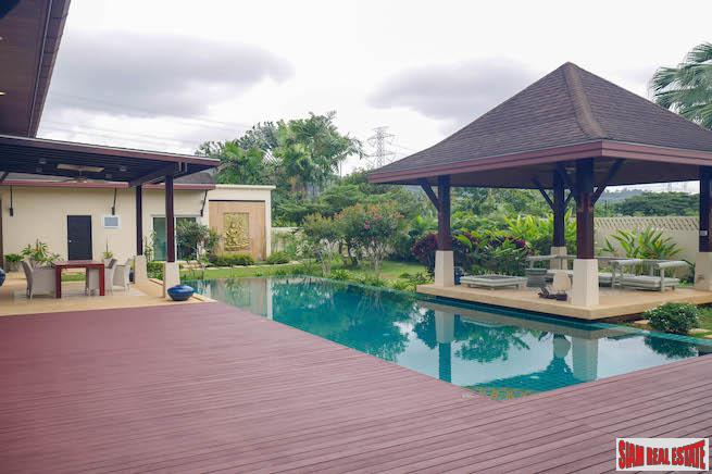 Large Luxury Four Bedroom House with Pool & Maids Quarters Opposite UWCT International School in Thalang-2