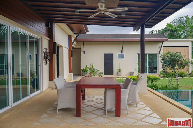 Large Luxury Four Bedroom House with Pool & Maids Quarters Opposite UWCT International School in Thalang-3