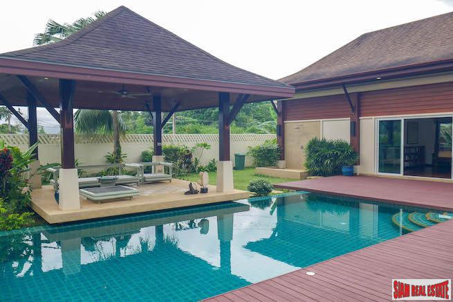 Large Luxury Four Bedroom House with Pool & Maids Quarters Opposite UWCT International School in Thalang-4
