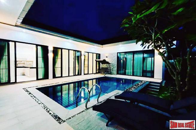 Three Bedroom Single Storey Private Pool Villa for Rent Located in a Quiet Area of Cherng Talay