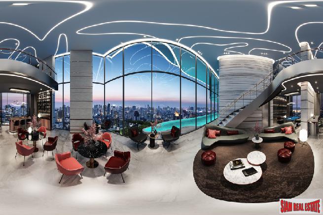 New Luxury High-Rise Condo in Construction at Ekkamai Road, Sukhumvit 63 - 1 Bed Units-28