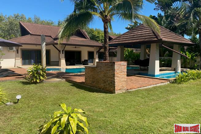 Four Bedroom Pool Villa with Large Outdoor Living Area with Gardens and BBQ-7