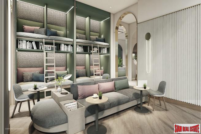 New Modern Low-Rise under Construction at Soi Thong Lor, Close to Phetchaburi Road by Leading Thai Developers - 1 Bed Units-2
