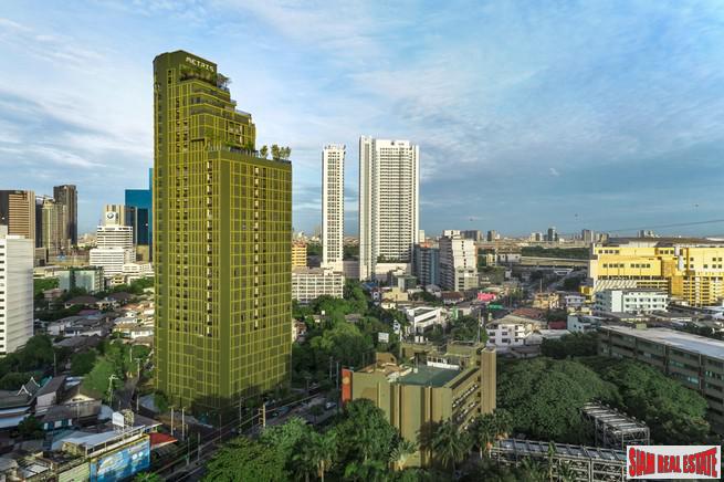 Newly Completed High-Rise Condo Project at Ladprao, 250 M. Phahonyothin MRT - 2 Bed Units - Up to 22% Discount!-2