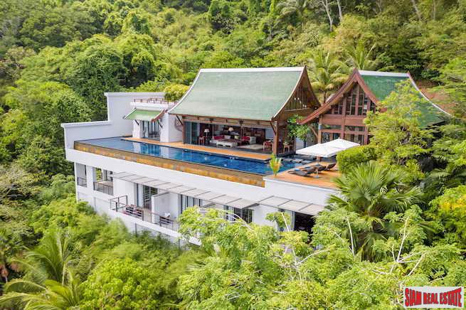 Malaiwana | Sea View Four Bedroom Villa for Sale in Naithon Beach on Phuket's West Coast-9