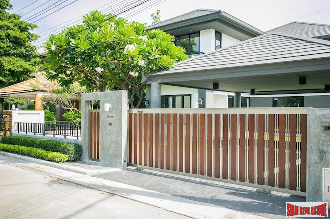 Private Nirvana | Bright Cheerful and Private Two Storey, Four Bedroom House with Garden for Sale in Lat Phrao