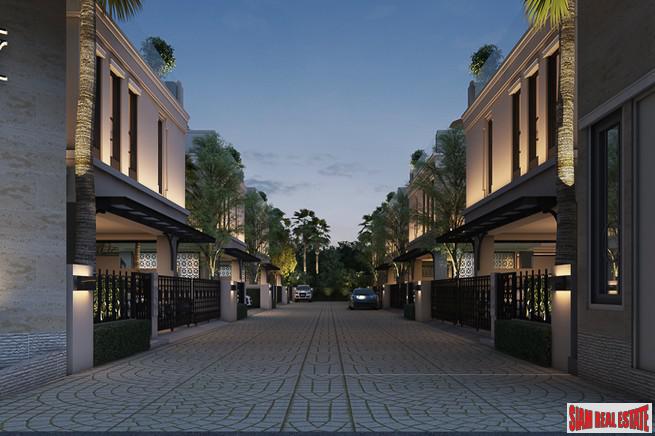 Boutique Estate of only 8 Luxury Homes with Private Pool at Phahon Yothin, near BTS, Chatuchak Area